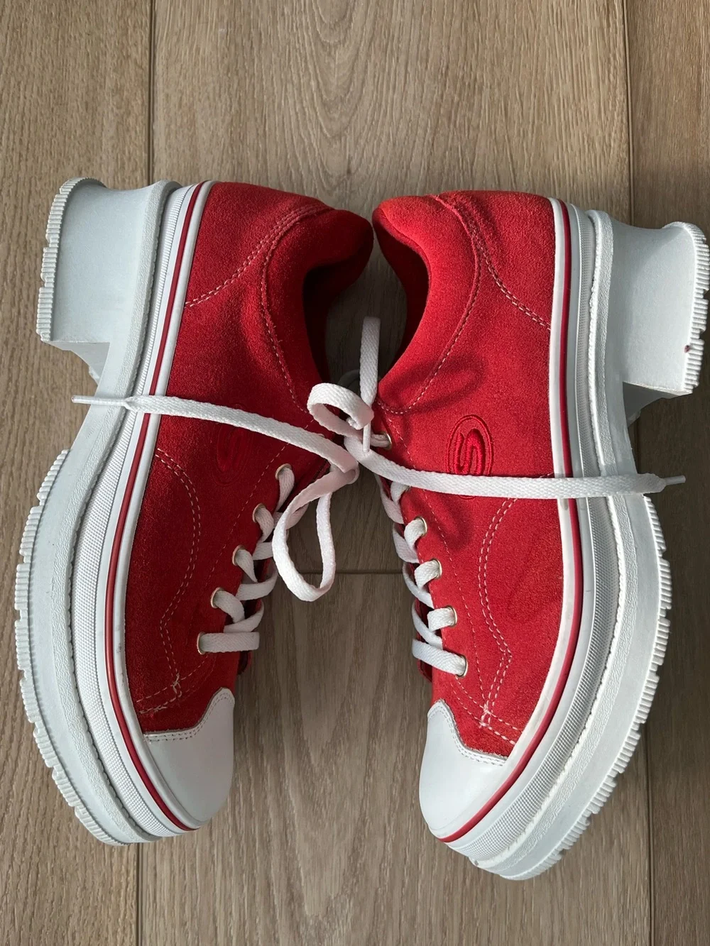 Skechers Street Heartbeat-Softy Sneakers Red